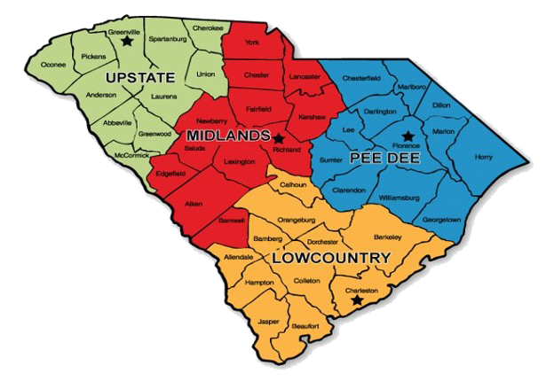 Regional County Map