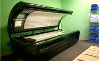 Picture of tanning bed
