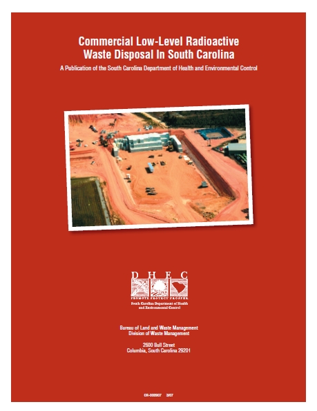 Commercial Low-Level Radioactive Waste Disposal In South Carolina Cover Page